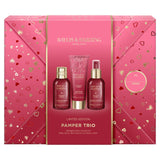 Baylis & Harding Midnight Cherry Gift Wrapped Pamper Trio Gift Set