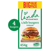 Linda McCartney 4 Quarter Pounder Burgers