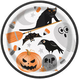 Bats & Boos Halloween Paper Plates