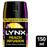 Lynx Fine Fragrance Collection Premium Deodorant Bodyspray Peach Infusion