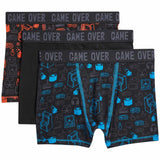 M&S Cotton Stretch Gaming Trunks, 5 Pack, 9-10, Black Mix