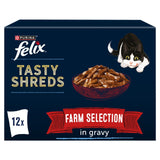 Felix Tasty Shreds Farm Selection in Gravy Wet Cat Food