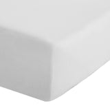 Catherine Lansfield Easy Iron Percale Double Fitted Sheet White