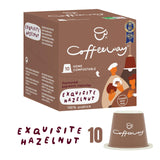 Coffeeway Hazelnut Flavoured Fully Compostable Coffee Pods