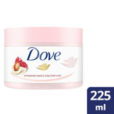 Dove Pomegranate Shower Exfoliating Body Scrub Jar