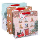 M&S Christmas Fun Medium Gift Bags Bundle