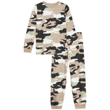 M&S Boys Pure Cotton Camouflage Pyjamas, 7-8 Years, Calico