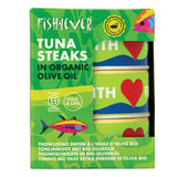 Fish 4 Ever Azores Skipjack Tuna Steaks in Olive Oil