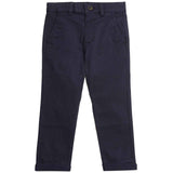 M&S Boys Cotton Rich Chinos, 3-4 Years, Navy