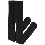 M&S Girls Cotton Rich School Tights, 5-6 Years, Black