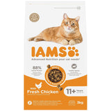 IAMS Senior 11+ Dry Cat Food Chicken