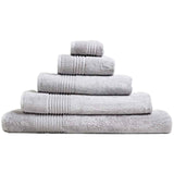 M&S Collection Luxury Egyptian Cotton Face Towels, Silver Grey