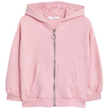 M&S Girls Cotton Rich Plain Hoodie, 4-5 Years, Light Pink