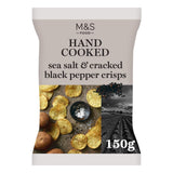 M&S Hand Cooked Sea Salt & Black Pepper Crisps