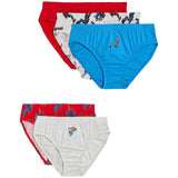 M&S Pure Cotton Spider-Man Briefs, 7-8 Years, Multi