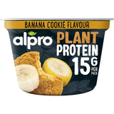 Alpro Plant Based High Protein Banana Biscuit Yoghurt Alternative