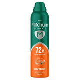 Mitchum Male Ultimate 72HR Anti Perspirant Deodorant Bold Energy