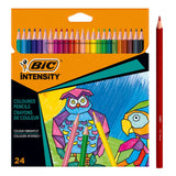 BIC Intensity Colouring Pencils, Wallet of 24