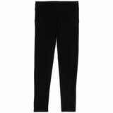 M&S Girls Cotton Rich Leggings, 10-11 Years, Black