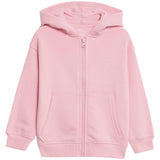 M&S Kids Cotton Rich Plain Hoodie, 3-4 Years, Rose