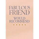 Fox & Butler Fabulous Friend Birthday Card