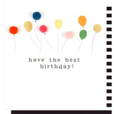 Caroline Gardner Balloons Birthday Card