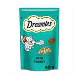 Dreamies Cat Treat Biscuits with Turkey