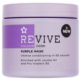 Superdrug Revive Purple Hair Mask 200ml GOODS Superdrug