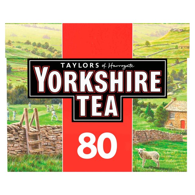 Yorkshire Tea Teabags 80 per pack GOODS M&S
