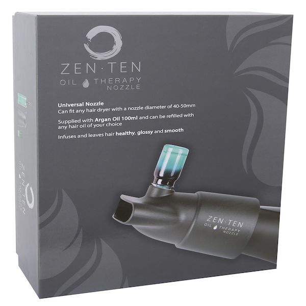 Zen Ten Argan Oil Therapy Hair Dryer Nozzle+ 100ml Argan Oil GOODS Superdrug