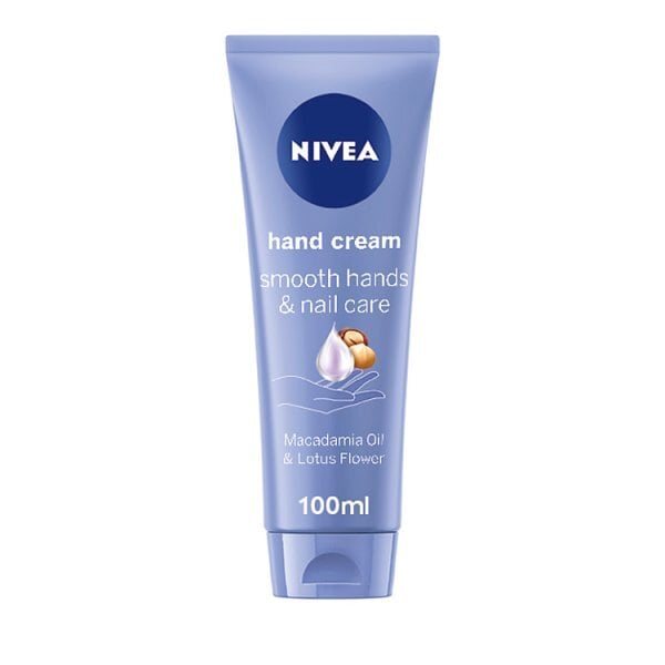 NIVEA Smooth Hands & Nail Care Hand Cream 100ml - McGrocer