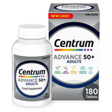 Centrum Advance 50+ Multivitamins & Minerals, 180 Tablets - McGrocer
