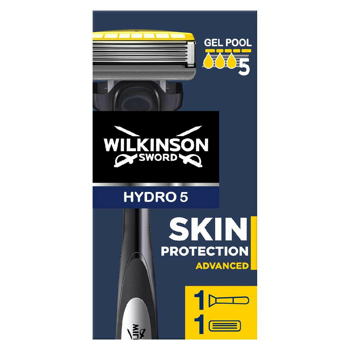 Wilkinson Sword Hydro 5 Skin Protection Advanced Men's Razor GOODS Boots