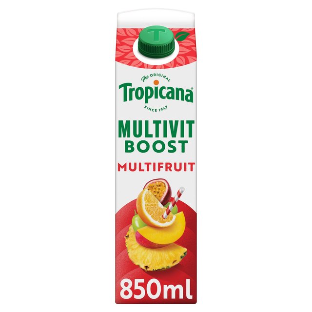 Tropicana Sensations Multivitamin Boost Fruit Juice 850ml GOODS M&S