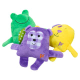 Petface Crinkle Feet Characters Mixed Plush Dog Toys