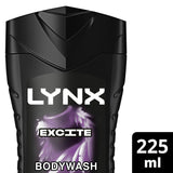 Lynx Excite Shower Gel Body Wash for Men 225ml