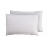 Sainsbury's Home Plain Standard Poly Cotton Pillowcase Pair - White