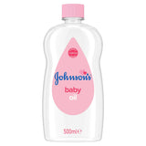 Johnson's Baby Oil Baby Skin Moisturiser & Dryness Protection 500ml
