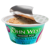John West No Drain Fridge Pot Tuna Steak with a Little Brine 110g