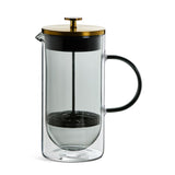 Habitat 8 Cup 1000ml Smoked Glass Cafetieres