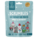 Scrumbles Turkey & Cranberry Gut Friendly Dog Treats 90g