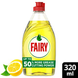 Fairy Lemon Washing Up Liquid with Lift Action 320ml