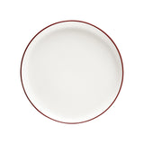 Habitat Stoneware Two Tone Dinner Plate - Red
