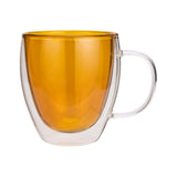 Habitat Double Walled Coffee Cup - Amber