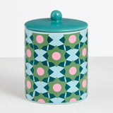 Habitat Ceramic Candle with Lid - Juniper & Gin