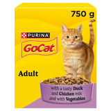 Go-Cat Chicken & Duck Dry Cat Food 750g