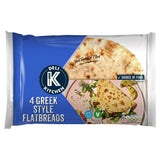 Deli Kitchen Greek Style Flatbread x4 320g