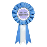 Sainsbury's Home Blue Birthday Rosette Badge