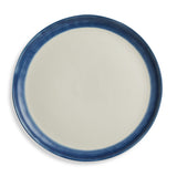 Habitat Artisan Stripe Stoneware Dinner Plate - Blue