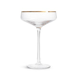 Habitat Gold Rim Champagne Coupe